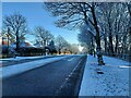 SE1420 : Fixby Road with snow cover by yorkshirelad