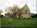 Millennium stone and Brandon Chapel