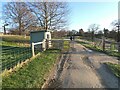 The back way out of the Yorkshire Sculpture Park