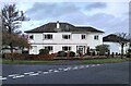 Houses at junction of Mosshead Road and Rowan Drive