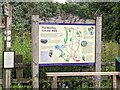 SO7559 : Information board at Martley village green by Fabian Musto