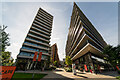 Royal Wharf housing development near Pontoon Dock DLR station