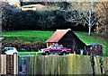 Buildings at The Little Stables off the B2089 near Cripps Corner