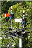 SJ2142 : Semaphore signals by Philip Halling