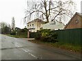 Buildings by the old road