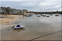 SW5140 : Harbour Sand beach at St Ives by Tom Page