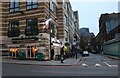 City Road at the junction of Torrens Street