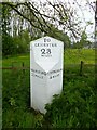 Milestone, A47, Peterborough Road, Morcott