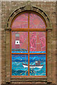 NU2131 : Window, Seahouses Methodist Church by Ian Capper
