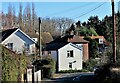 Houses on east side of Cackle Street, Brede