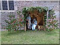 SO3351 : Christmas display at St. Mary's church (Almeley) by Fabian Musto