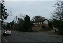TQ0058 : Looking across Heathside Road towards Holbreck Place by Basher Eyre