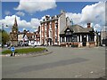 SJ1258 : St Peter's Square, Ruthin by Philip Halling