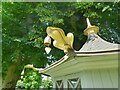 Roof detail on the Summer House