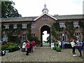 Courtyard in the Stable block at Henbury Hall