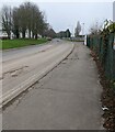 Grange Road and pavement, Cwmbran