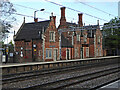 Atherstone railway station in Warwickshire