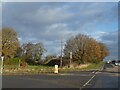 Crossroads north of Wixhill and Weston