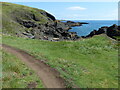 NT4699 : Fife Coastal Path near Kincraig Point by Mat Fascione