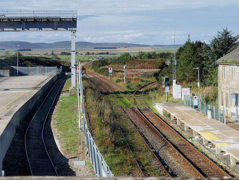 Railway Station at Georgemas Junction © David Dixon :: Geograph Britain ...