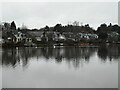 Houses beside Tannoch Loch