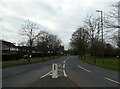 Looking south-southwest along Egley Road