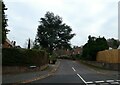 Looking from White Rose Lane into Bylands