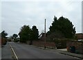 Telegraph pole in Heathfield Road