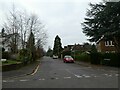 Looking from Heathfield Road into Heathside Park Road