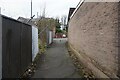 Path connecting Bristol Road and Gradley Road, Dudley