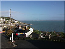 SW4626 : View of Mousehole from Raginnis Hill by Kevin Pearson