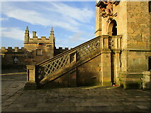 SK4770 : Entrance stairway to the Old Castle, Bolsover Castle by Jonathan Thacker