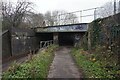 SO9183 : Rail bridge on Junction Road, Stourbridge by Ian S