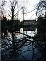 Pool at the back of houses on Morgan Way