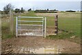 SP0024 : New gate on footpath by Philip Halling