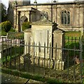 SK6239 : Monument to Samuel and William Sanday, Holme Pierrepont churchyard by Alan Murray-Rust