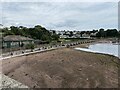 SX9372 : Teignmouth foreshore seen from Teignmouth and Shaldon Bridge by Robin Stott