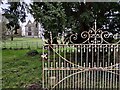 Gate at the entrance to St Bartholomew