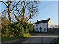 Road junction at Framilode, Gloucestershire