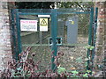 TQ0796 : Electricity sub-station in Little Green Lane, Croxley Green by David Hillas