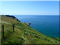 Wales Coast Path between Nant Gwrtheyrn and Pistyll