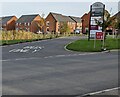 BUS ONLY road marking, Great Oldbury Drive, Great Oldbury