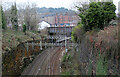 Railway line near Greenock West station