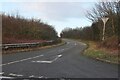 Road to the old A6 near Flamstead