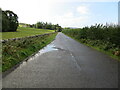 Minor road approaching Branxholm Bridgend