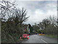 Road works on Uphill Road South