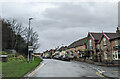 On Uphill Way at the junction with Old Church Road