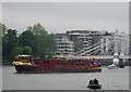 TQ2777 : Royal barge, Thames Diamond Jubilee Pageant by Lauren