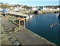 NW9954 : Floating pontoon, Portpatrick Harbour by Adrian Taylor