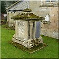 Chest tomb in Cotgrave churchyard